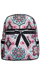 Quilted Backpack-ZMA2828/BK
